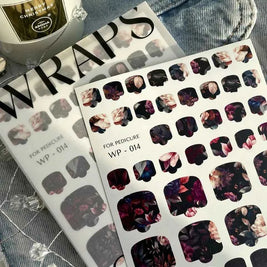 Wraps pédicure WP-014 - Slidiz