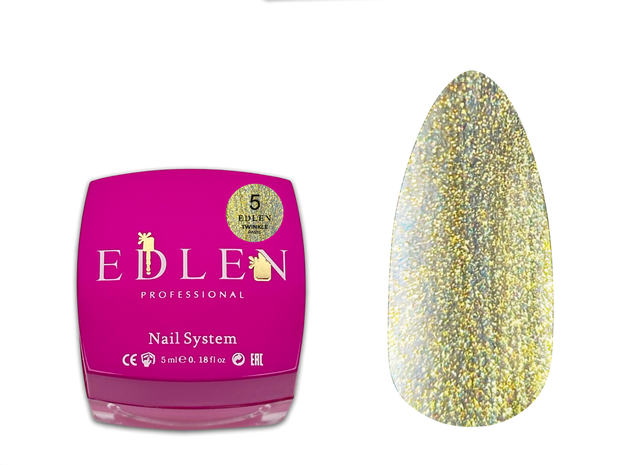 Twinkle Paste Edlen 5 g – gel pailleté pour nail art