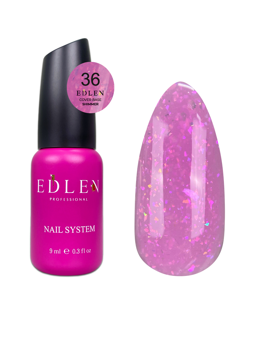 Cover Base Colorée Edlen 17 ml – base professionnelle