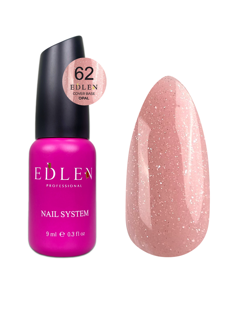 Cover Base Colorée Edlen 17 ml – base professionnelle
