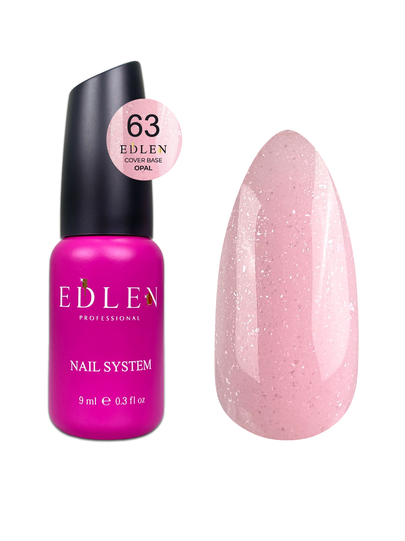 Cover Base Colorée Edlen 17 ml – base professionnelle