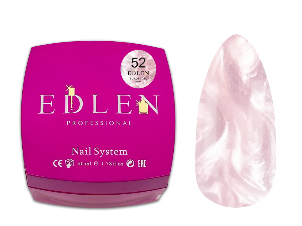 Gel de Construction Pearl Edlen 50 g – gel de construction professionnel
