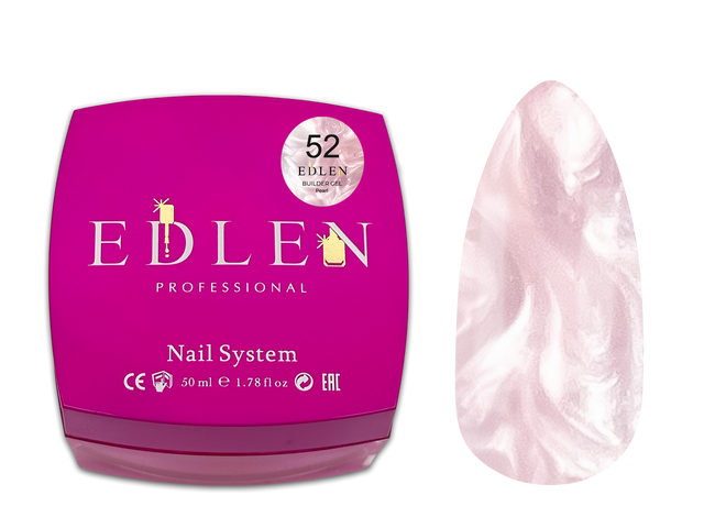 Gel de Construction Pearl Edlen 50 g – gel de construction professionnel