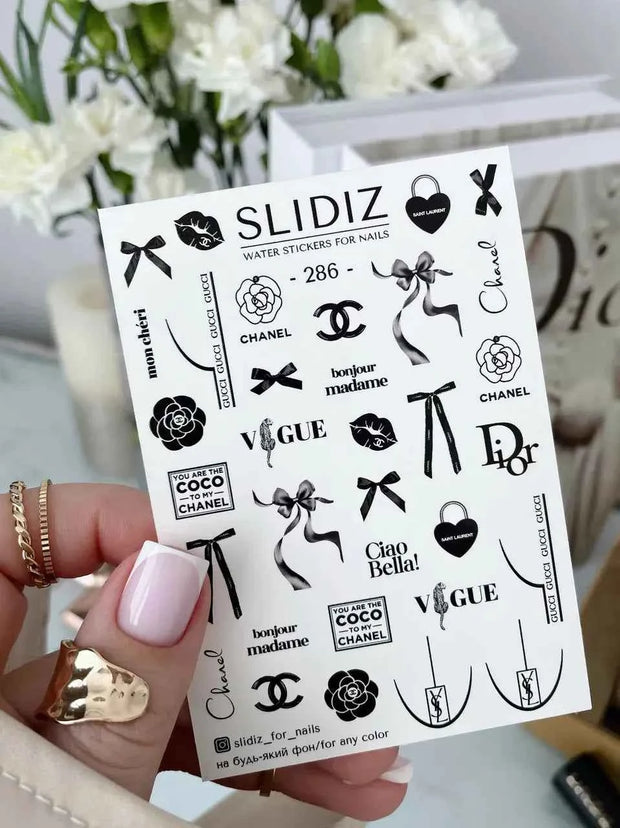 Water Decal 286 - Slidiz