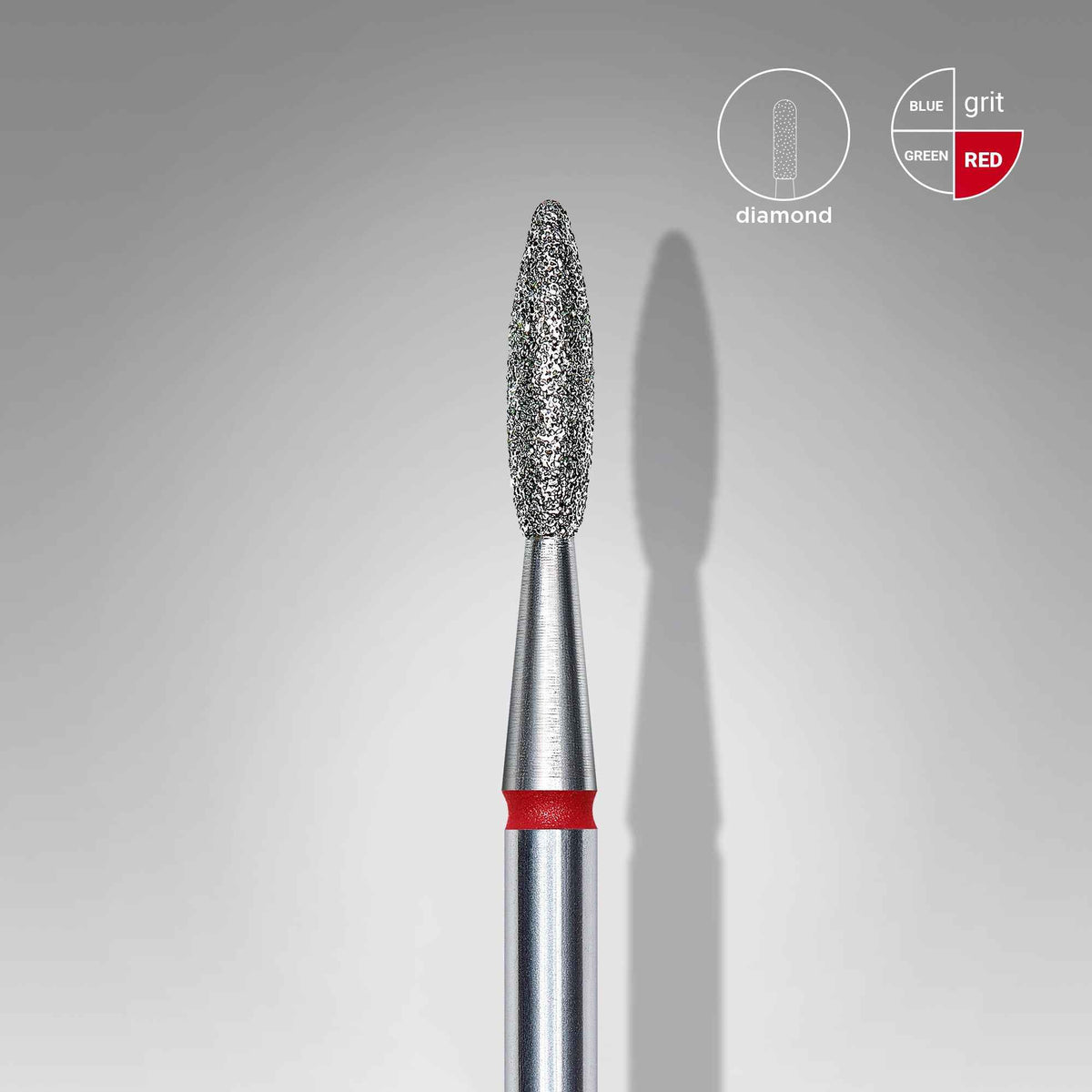 Embout flamme rouge 2,1 mm - Staleks