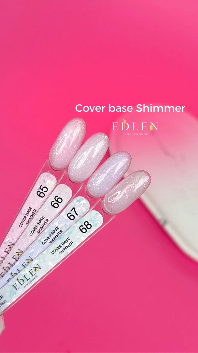 Cover Base Colorée Edlen 17 ml – base professionnelle