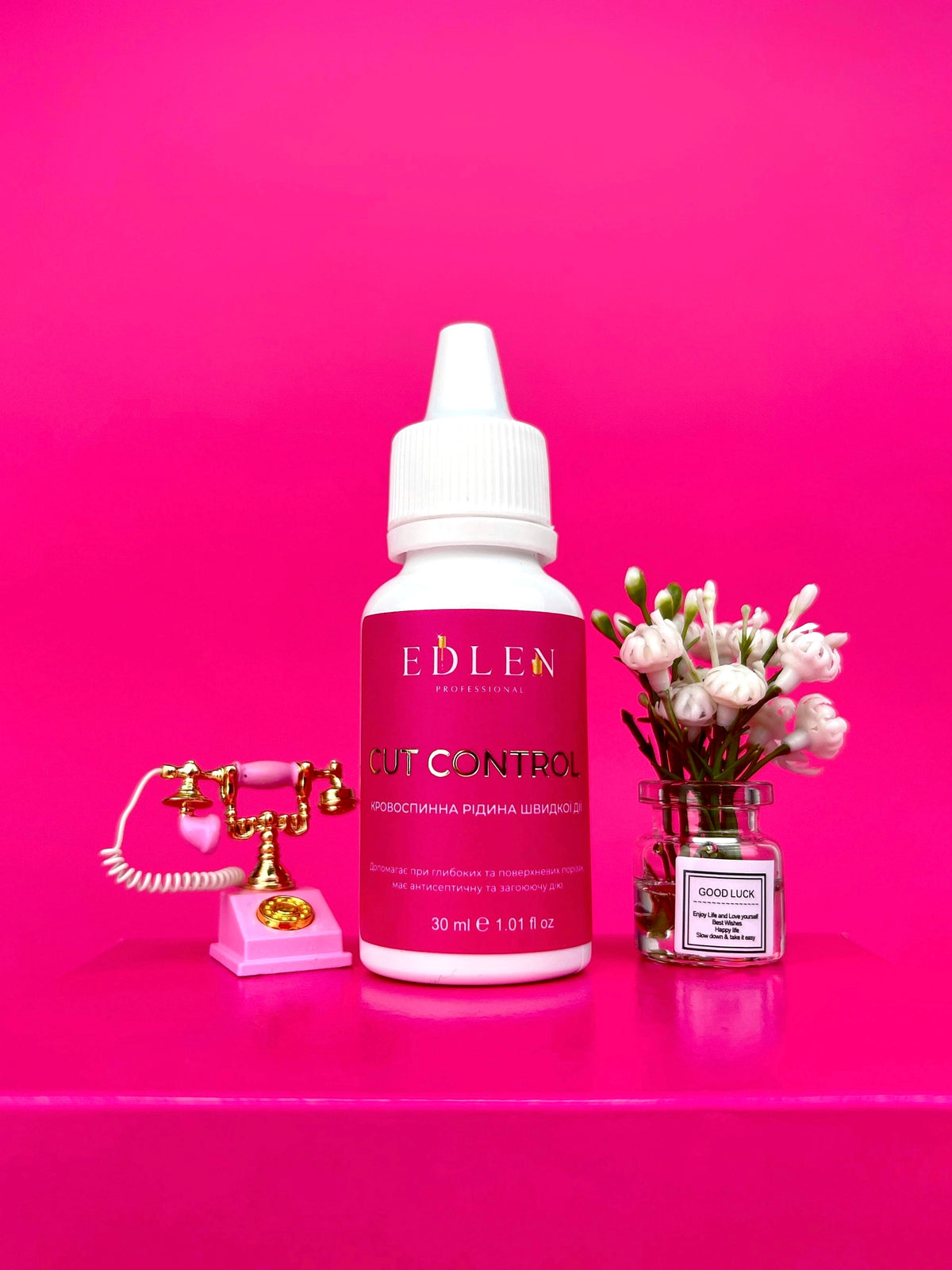 Cuticle Remover Edlen 30 ml – dissolvant cuticules professionnel