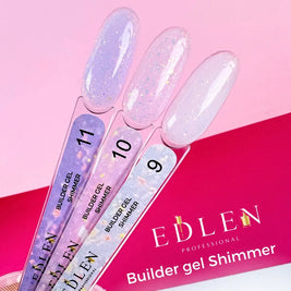 Gel de Construction Shimmer Edlen 50 g – gel de construction professionnel