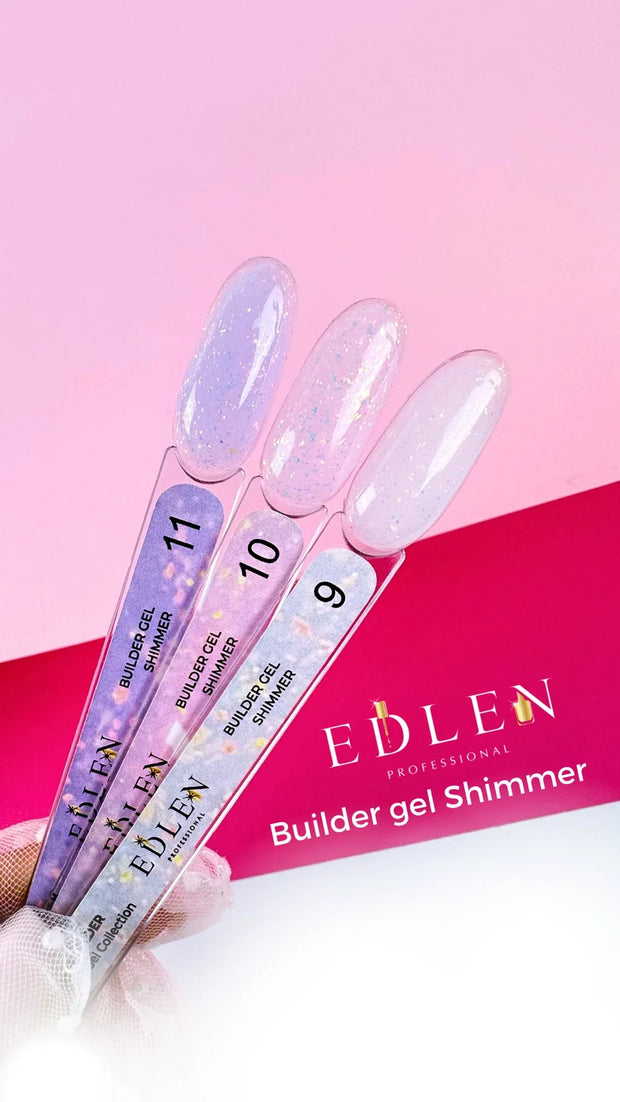 Gel de Construction Shimmer Edlen 50 g – gel de construction professionnel