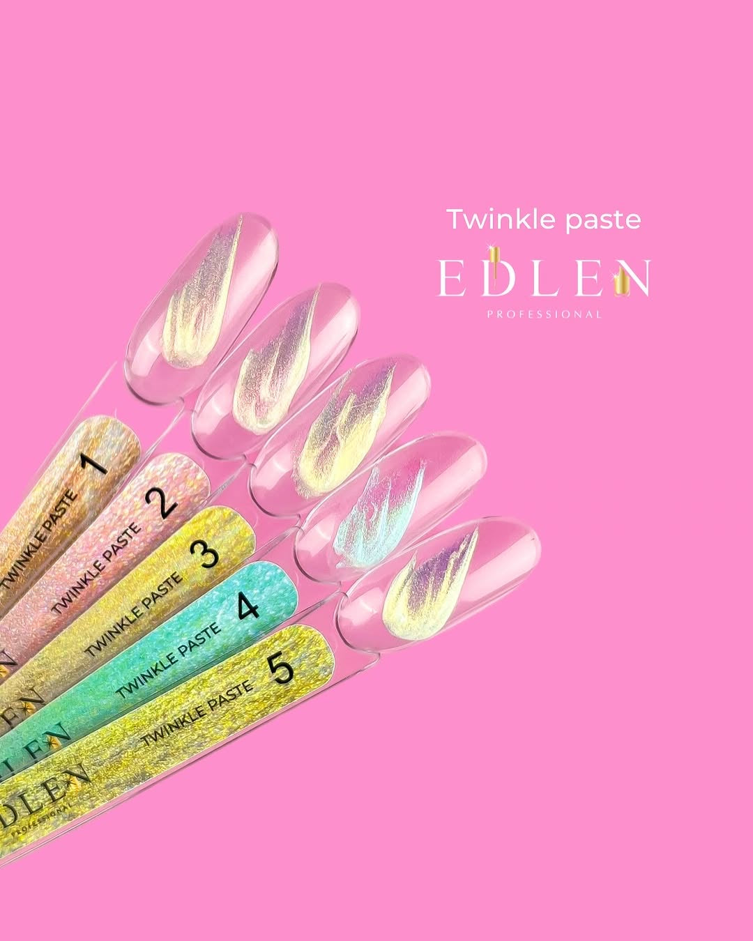 Twinkle Paste Edlen 5 g – gel pailleté pour nail art