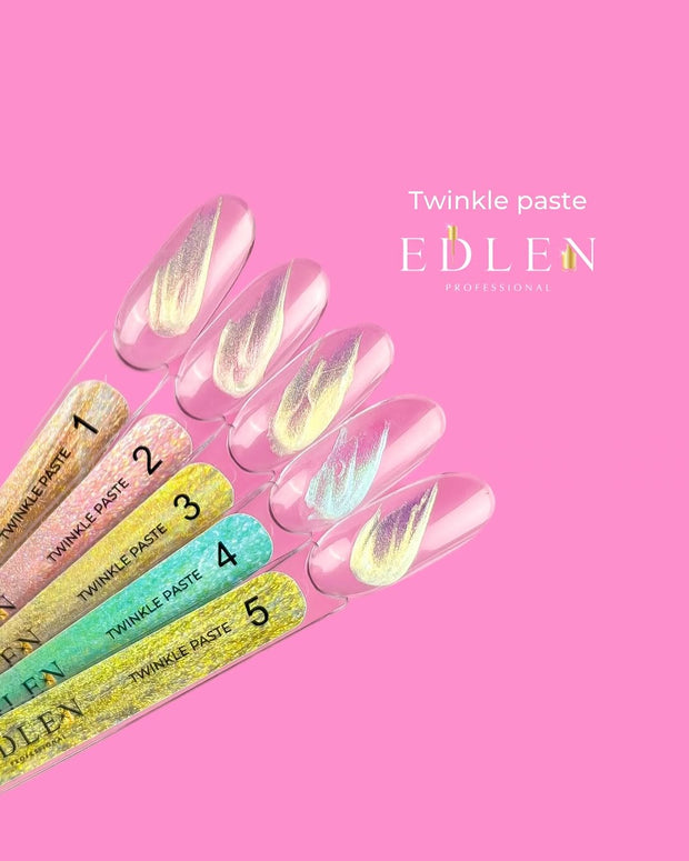 Twinkle Paste Edlen 5 g – gel pailleté pour nail art