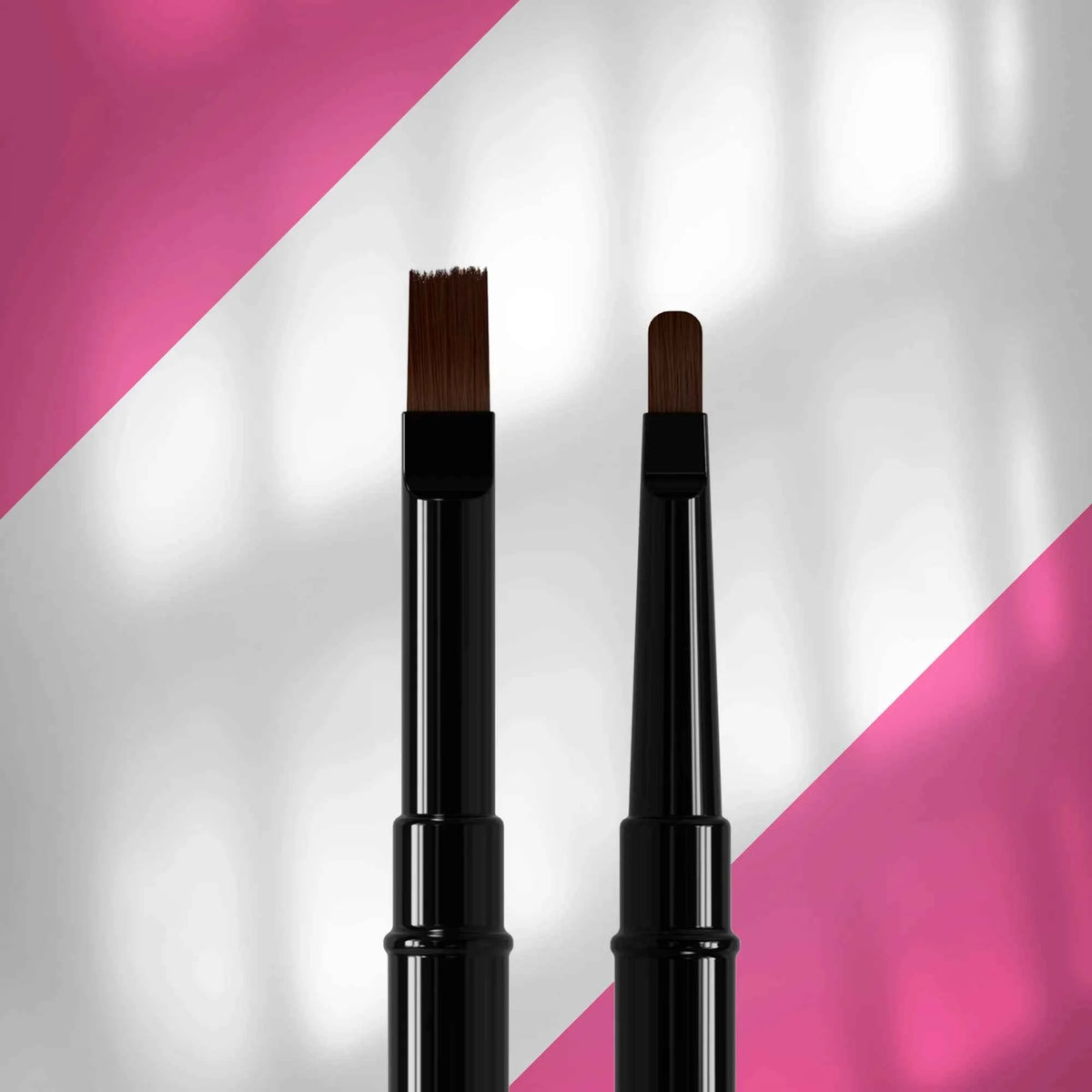 Pinceaux double tête gel 7/10 mm - Staleks