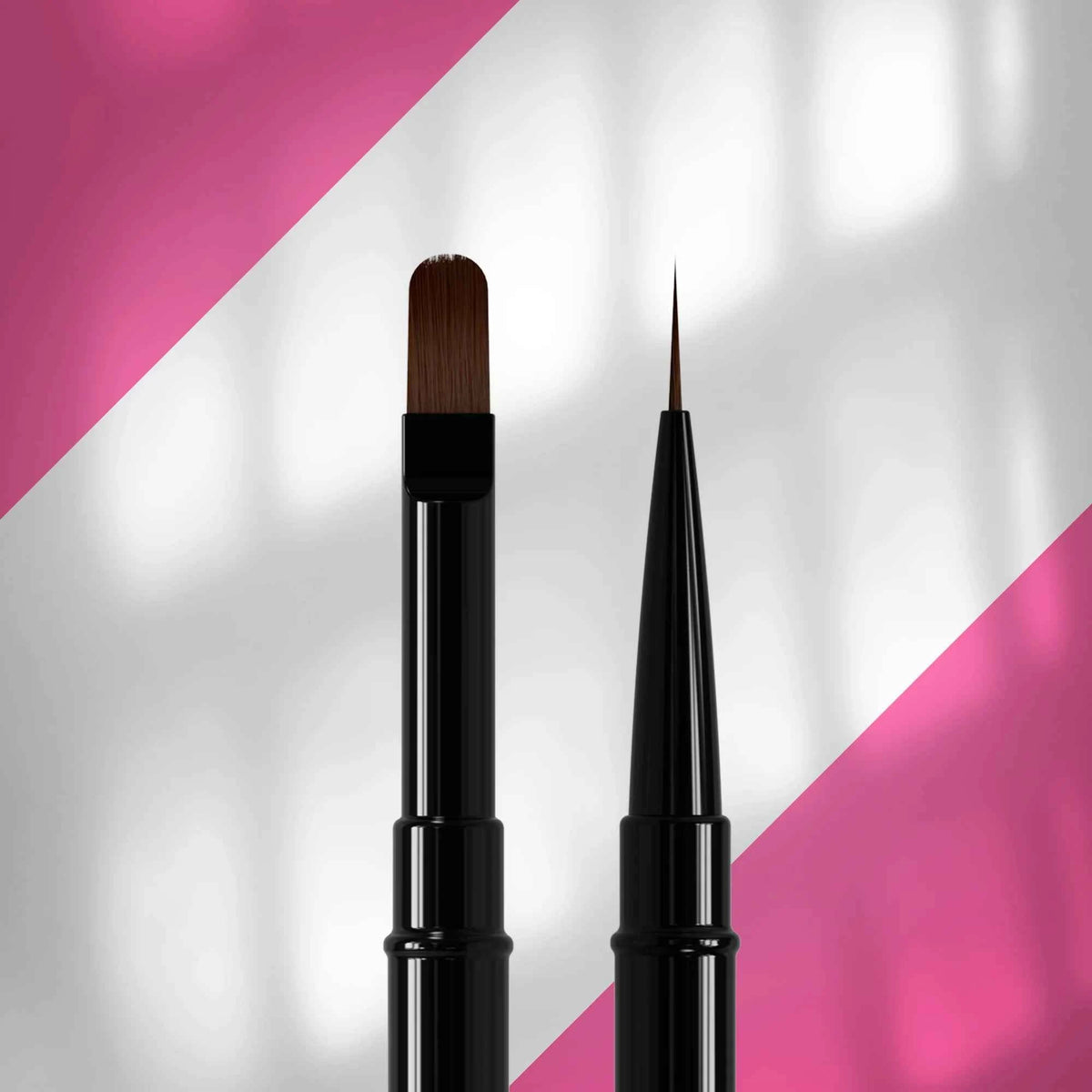 Pinceau double tête EXPERT liner 10 mm / pour gel 11 mm - Staleks