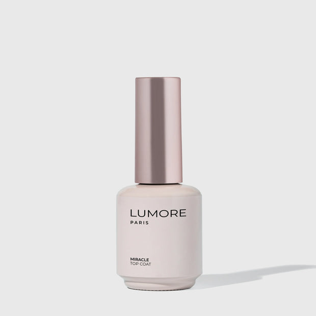 Miracle Top Coat No Wipe professionnel ultra brillant – Lumore