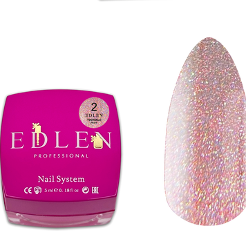 Twinkle Paste Edlen 5 g – gel pailleté pour nail art