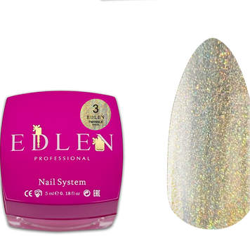 Twinkle Paste Edlen 5 g – gel pailleté pour nail art