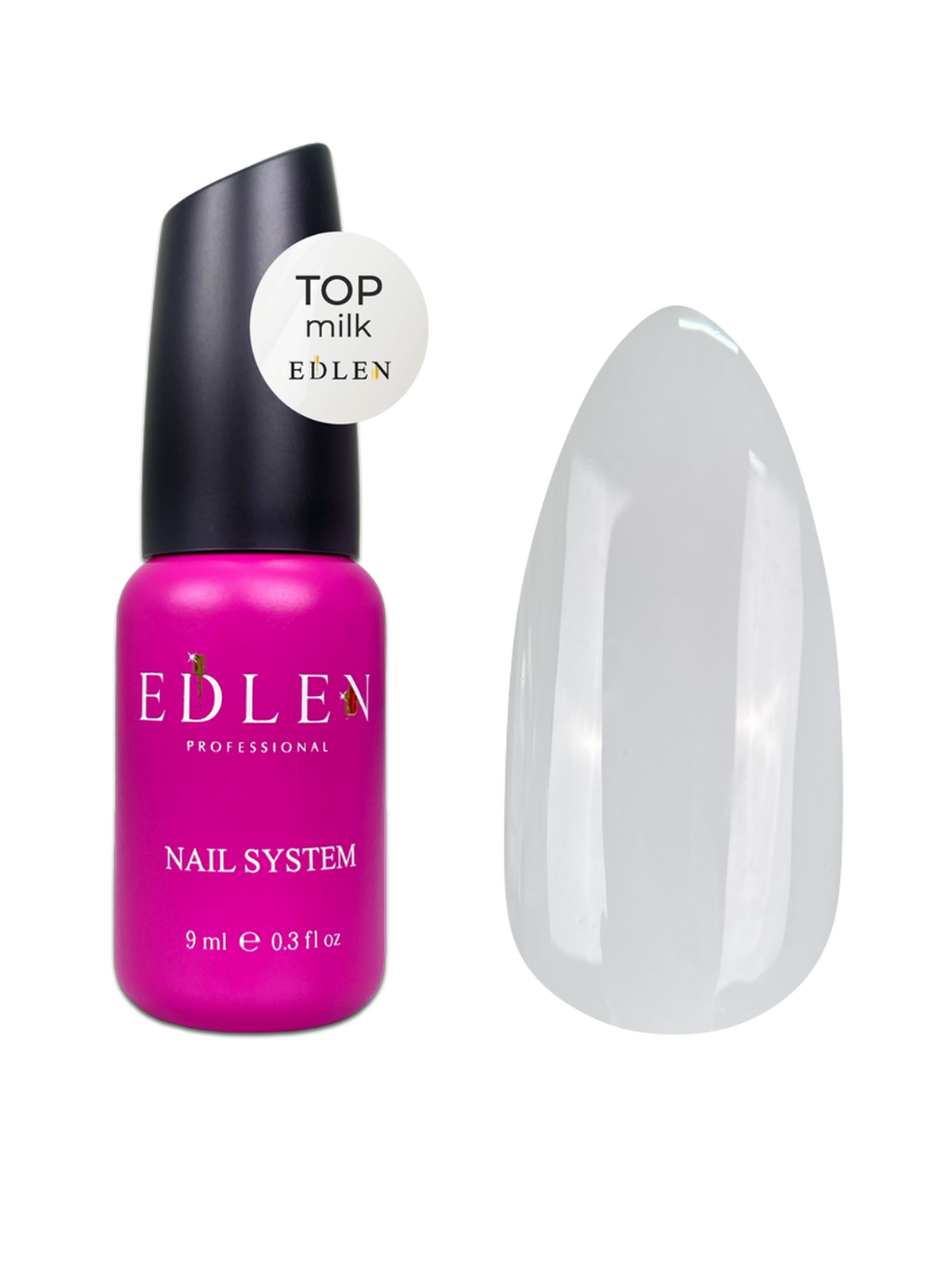 Top Milk Edlen 17 ml – top coat professionnel