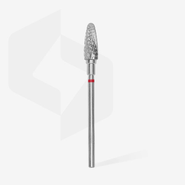 Embout de ponceuse pour dépose de gel, forme maïs, grain rouge – Staleks
