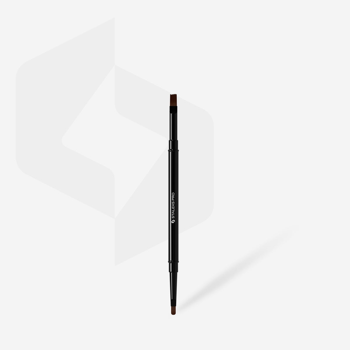 Pinceau professionnel double tête 7 mm et 10 mm pour gel – Staleks