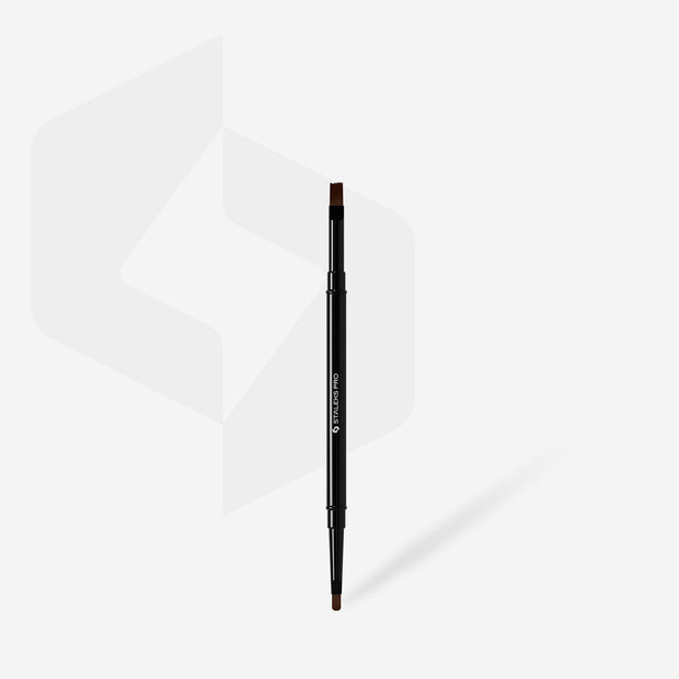 Pinceau professionnel double tête 7 mm et 10 mm pour gel – Staleks